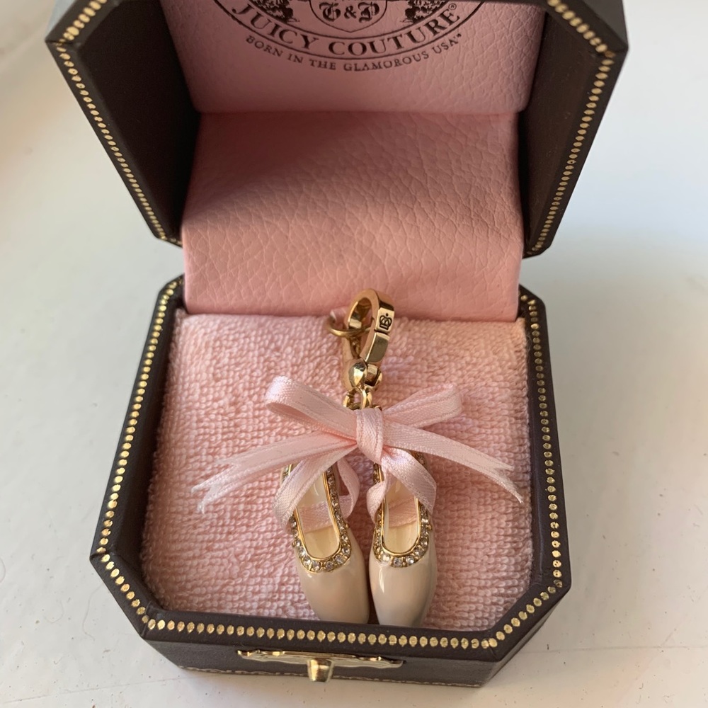Juicy Couture Pointe Shoe Charm